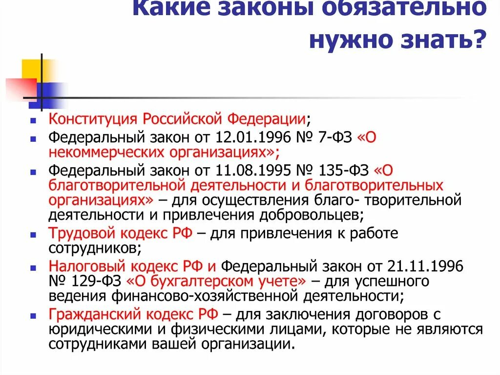 Какие законы необходимо знать. Обязательные законы. Закон какой закон. Федеральные законы какие. Хорошие законы рф