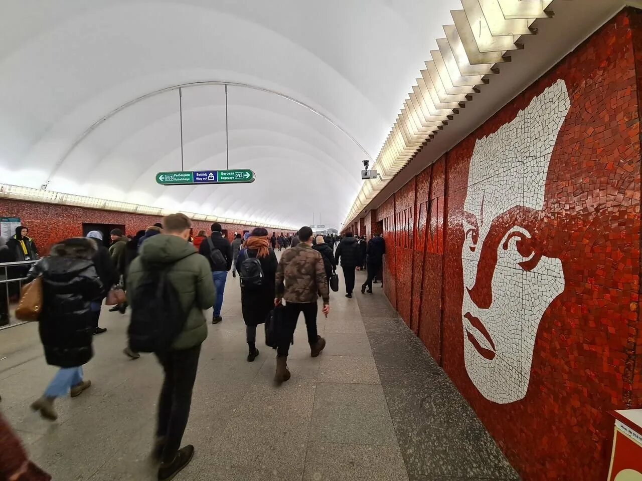 Метро маяковская санкт петербург фото Вестибюль "Маяковской" закрылся на ремонт Blog Fiesta