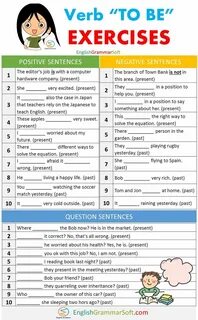 Verb to be questions exercises