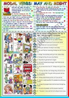 May might worksheets