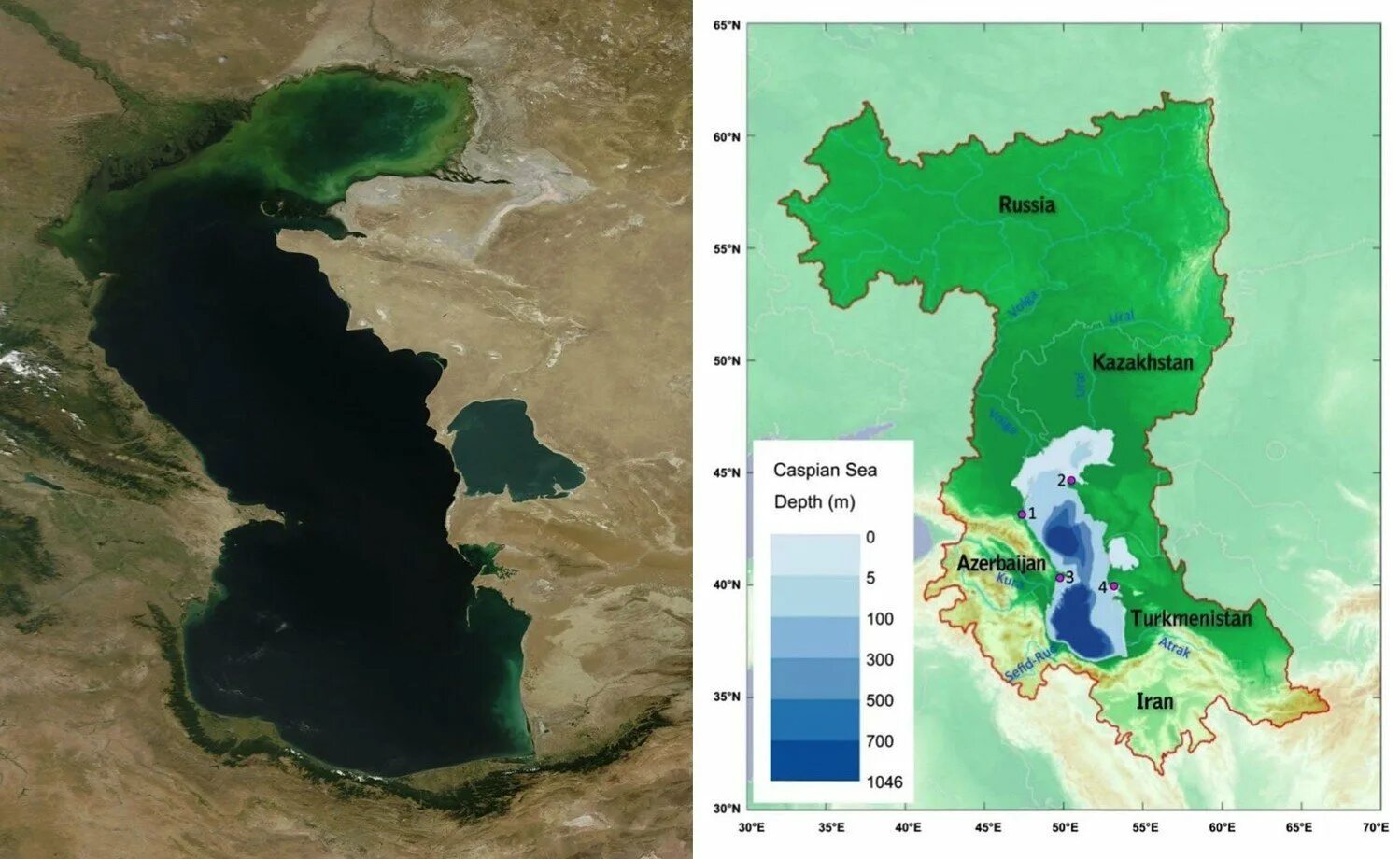 Глубина каспия. Каспийское и Аральское море. Каспийское море карта Каспийского моря. Каспийское и Аральское море на карте. Каспий Аральское море.