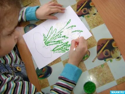 Подснежники нетрадиционное рисование в младшей группе