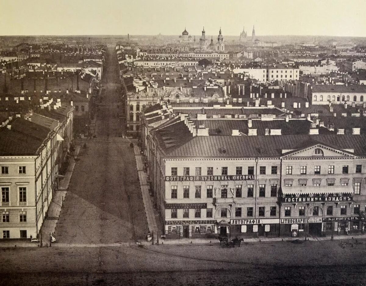 Санкт-Петербург 1861. Панорама с Адмиралтейства 1861. СПБ 19 век. Панорама Питера 1861.