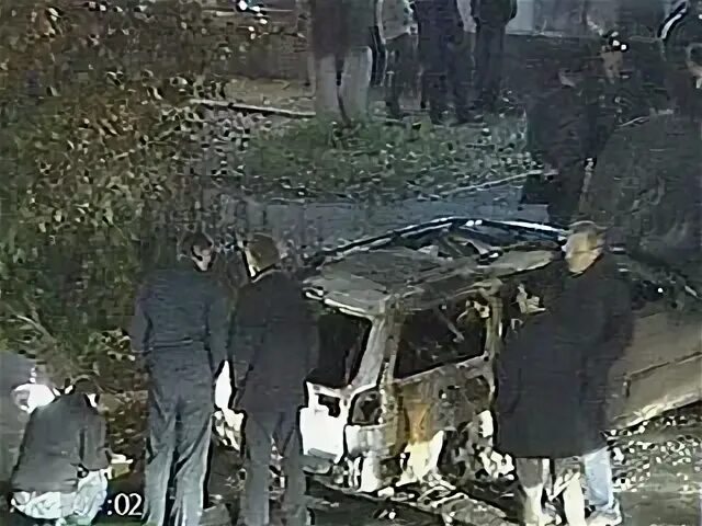 6 октября 1999. В Арсеньеве взорвали машину. Взорвали в машине хроника 90. Подрыв машины директора Уникома.