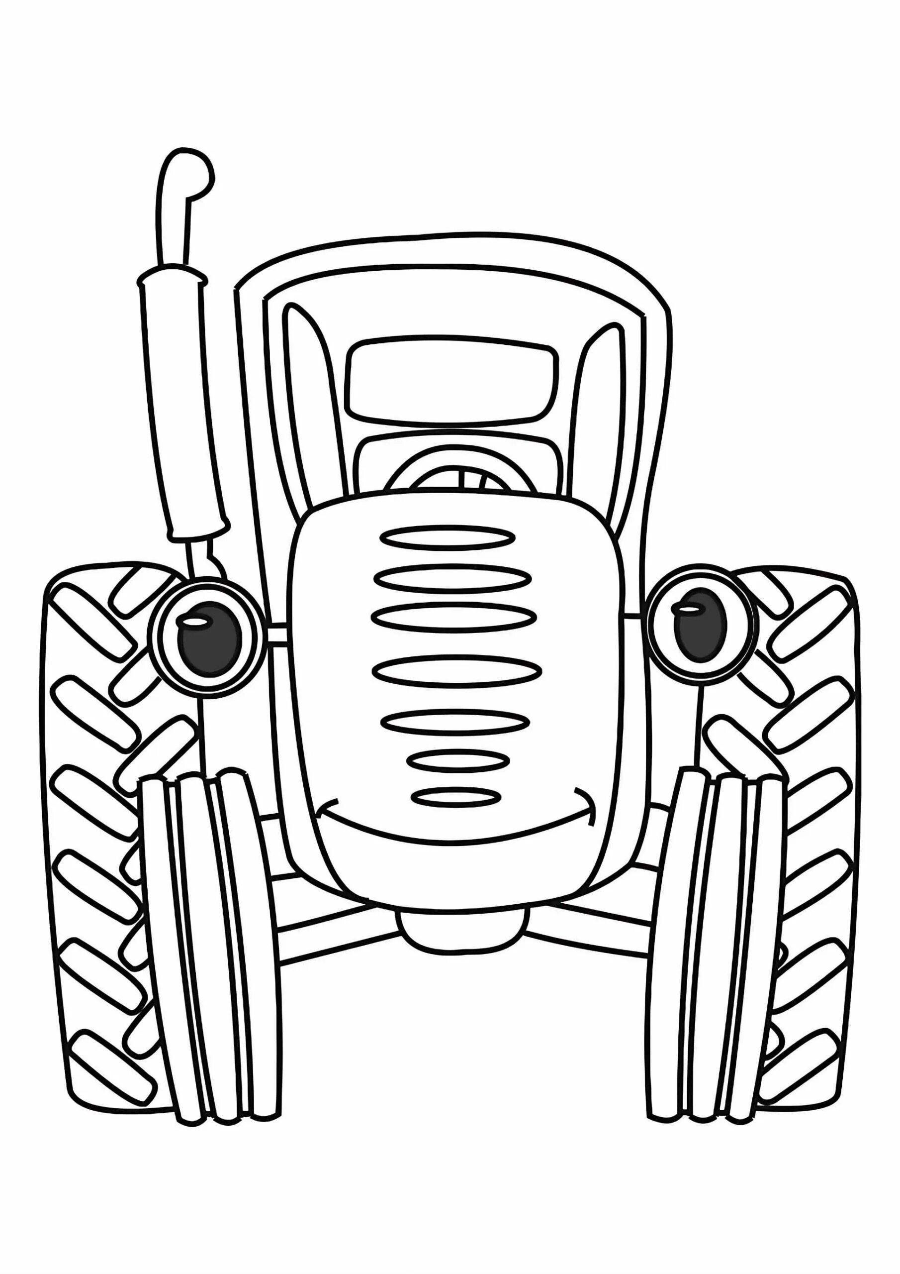Раскрашивай синий трактор. Трактор Гоша разукрашка. Картинки для раскрашивания для детей синий трактор. Трактор синий трактор для малыше разукрашка. Раскраска трактор ЮМЗ-6.