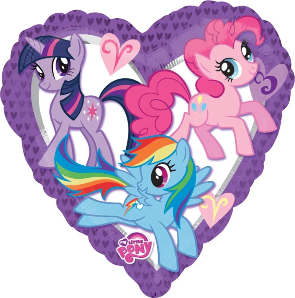 My little pony heart. Шар anagram &quot;my little pony&quot; сердце 18&quot; фольгиниров.. шар &quot;моя маленькая пони&quot; 46 см. шар фольга сердце my little pony. шар круг &quot;my little pony&quot;.