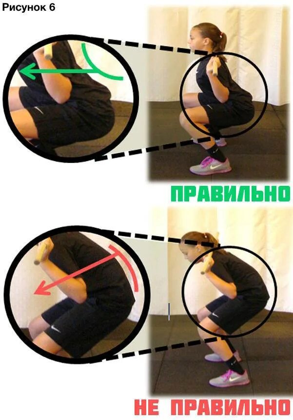 Как приседать со