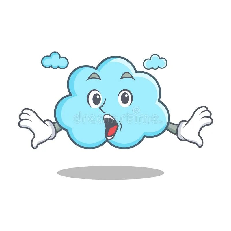 Карикатура девушка на облаке. Облачко испуг. Удивленное облако. Туча для детей. Шарж облако из головы.