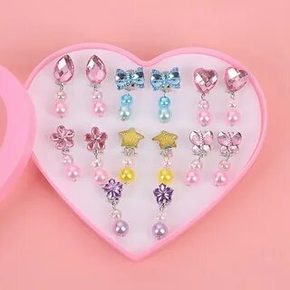 Серьги клипсы детские