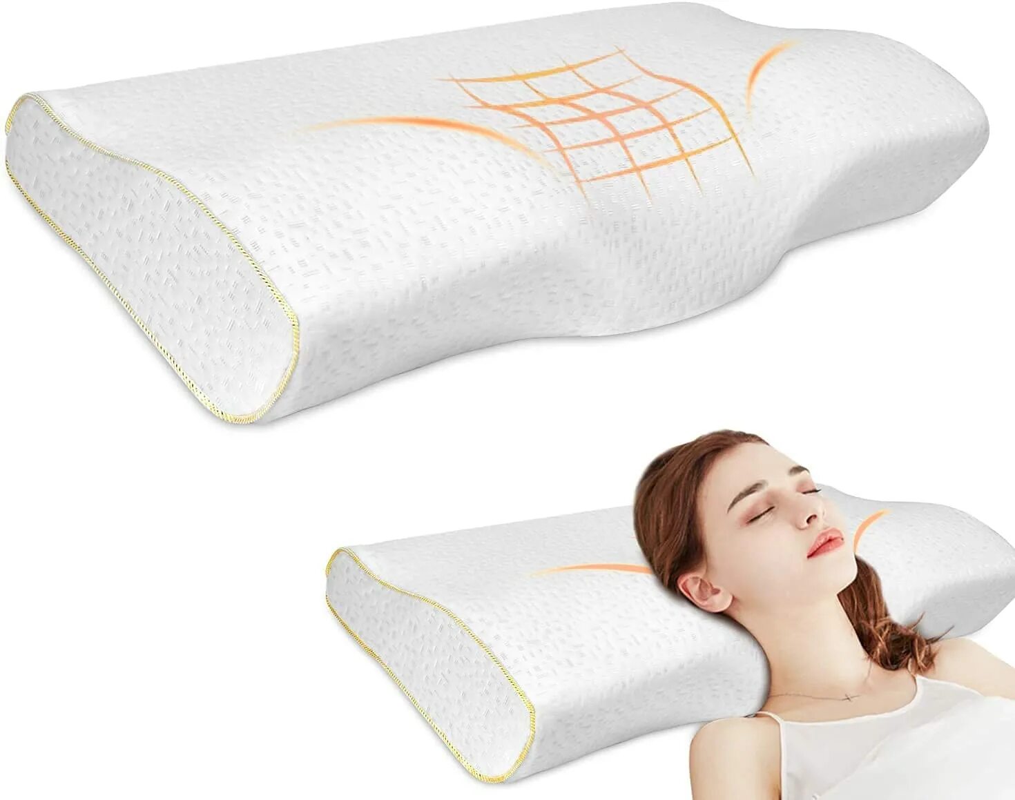Memory foam pillow. Подушка memory foam. neck pillow. cerator pillow.