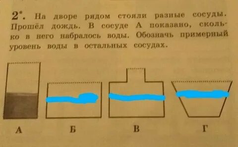 В четыре сосуда