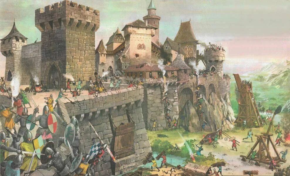 Нападение на замок. Castle Siege Осада замков. Осада кёсега. Осада Каркассона 1209. Штурм замка средневекового донжон.