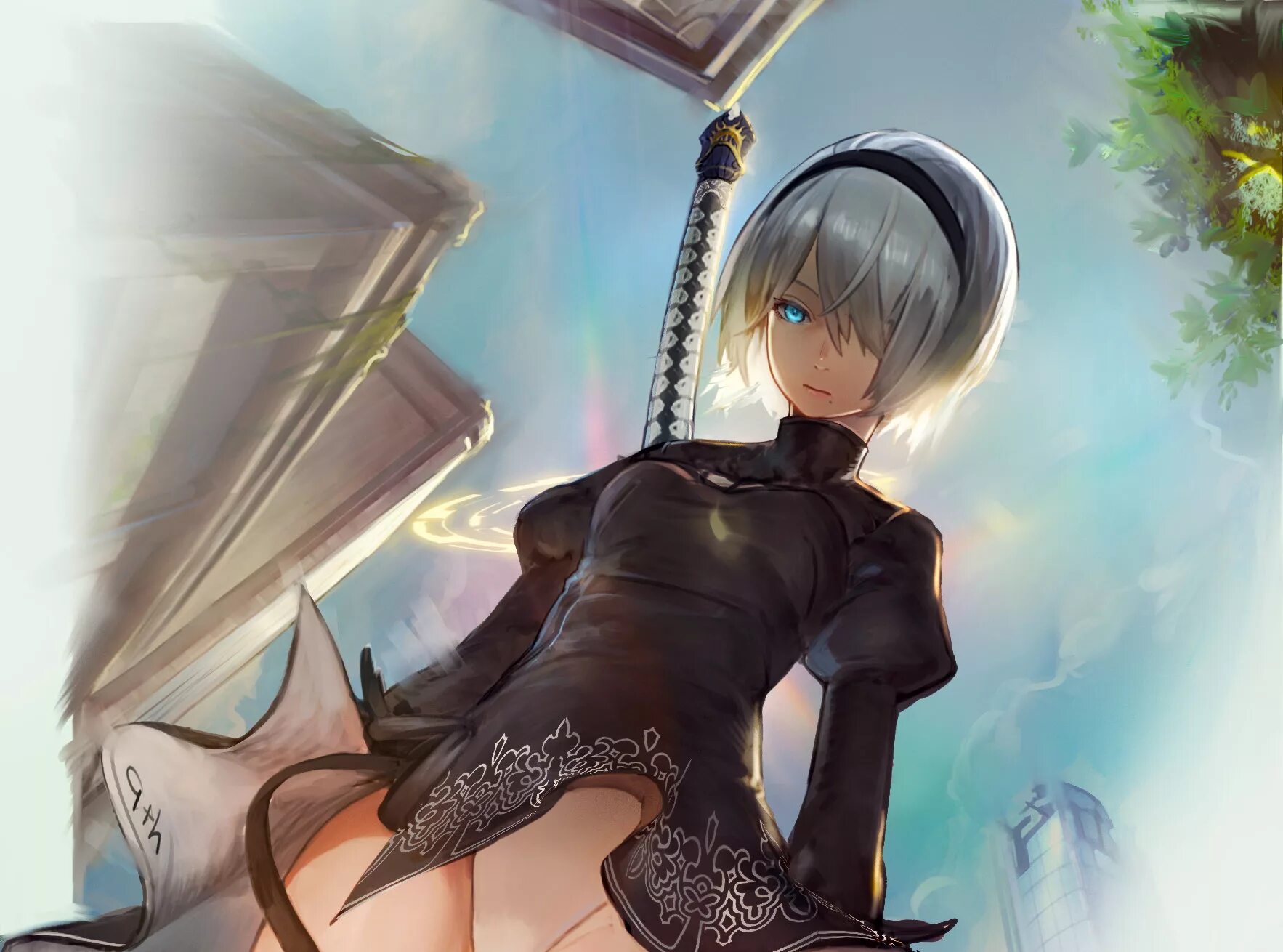 Nier 2b 18. Ниер автомата 2b. Ниер автомата 2b 18. NIER 2b арт. NIER Automata b2 +18 арт b2.