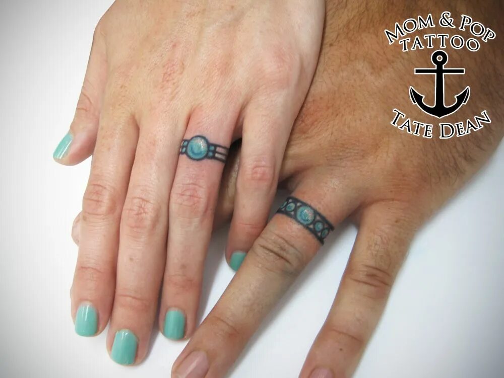 ❤ 40 Awesome Wedding Band Ring Tattoos - Hi Miss Puff - Page 4 Ring finger tatto