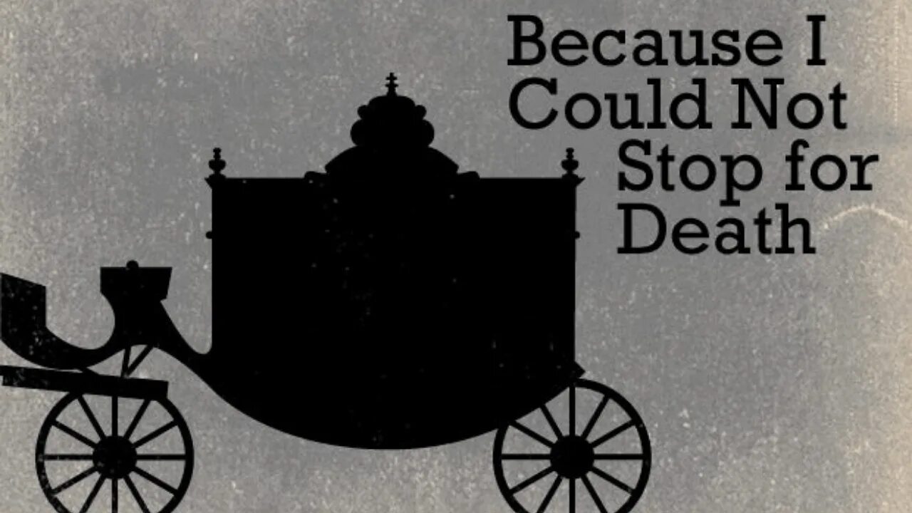 Because you could. Because i could not stop for Death -. Because i couldn't stop for Death Emily Dickinson. “Because i could not stop Death” by Emily Dickinson. Because i couldn't stop for Death.