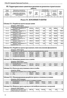 Разработка единичной расценки