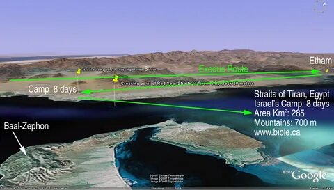 Пролив в красном море название