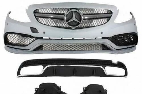 Купить тюнинг бампер мерседес с205 задний Спойлер багажника Mercedes С W205 Оригинал Новый купить в Сочи, цена 24 000 руб.