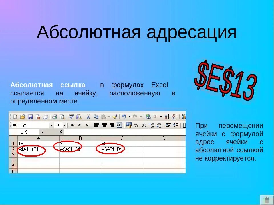 Ссылка на изменяющуюся ячейку. Формула абсолютной ссылки в excel. Абсолютная и Относительная формула в экселе. Формула абсолютной ссылки в эксель. Абсолютная ячейка в excel.