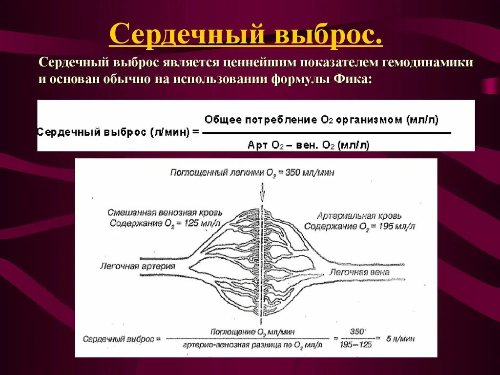 Повышенный сердечный выброс. Сердечный выброс. Повышение сердечного выброса. Факторы влияющие на сердечный выброс. Оценка сердечного выброса.