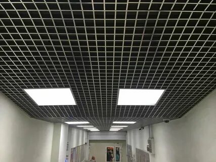 Подвесного решетчатого растрового потолка