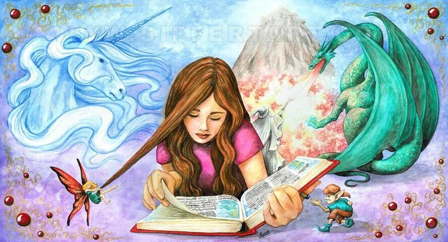 Хорошо развито воображение. Рисунок фантазия. фантазия и воображение. магическое воображение. воображение иллюстрация.