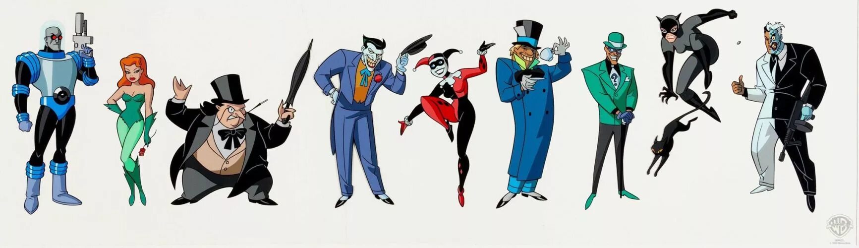 Animated series 2024. Злодеи Бэтмена 1992.