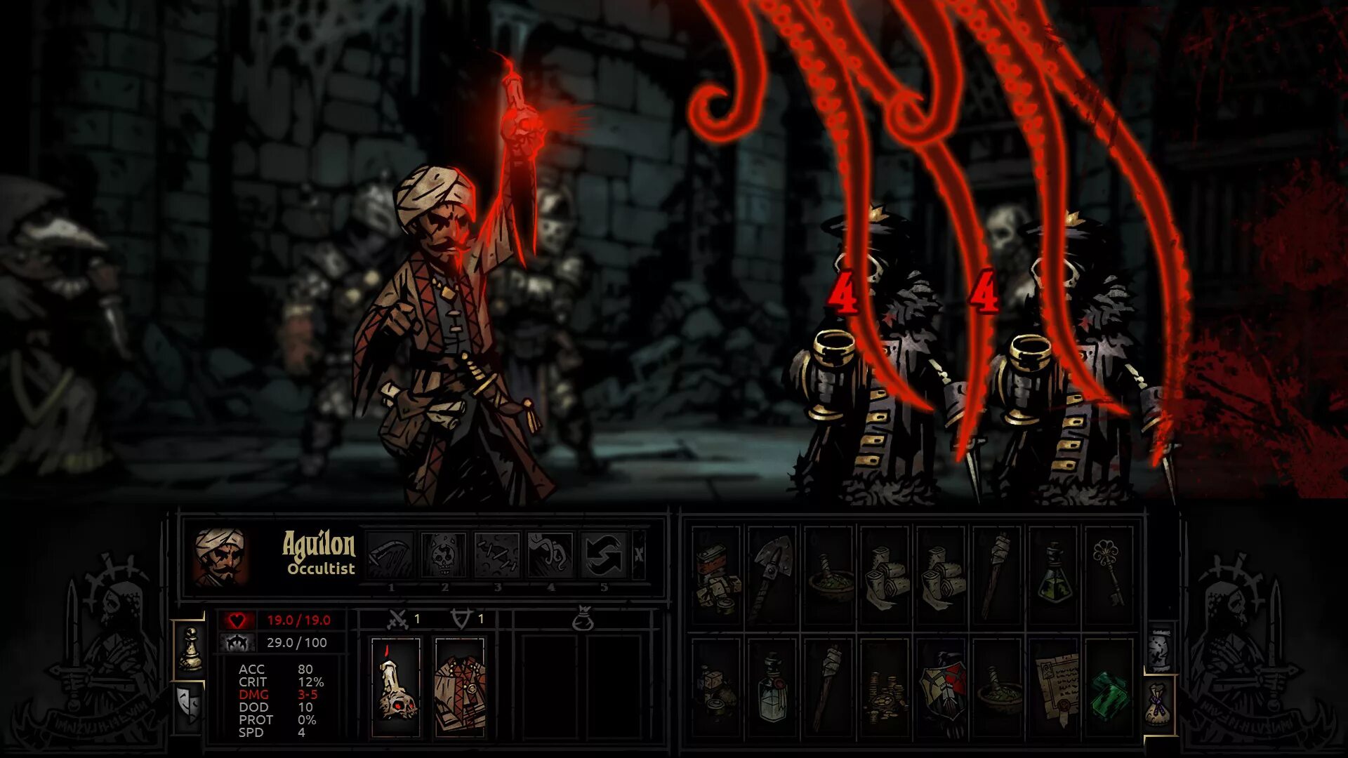 Игры похожие на подземелье. Игра Даркнесс данжеон. Darkest Dungeon 2 Скриншоты. Darkest Dungeon tentacles. Darkest Dungeon - Ancestral Edition.