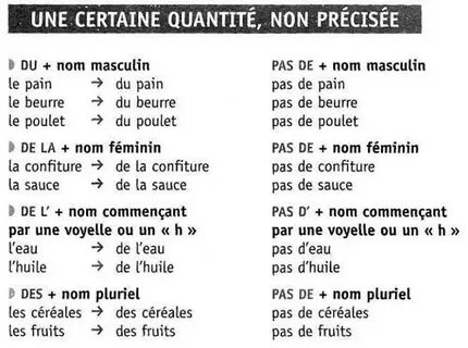 Du de la de l des