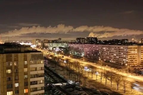 Купчино ночью
