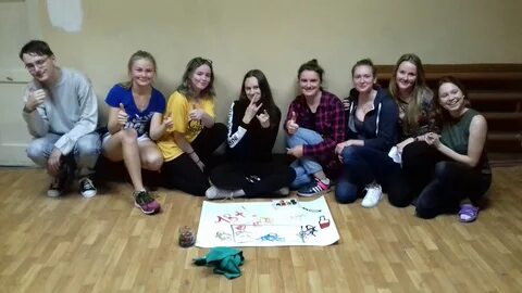 Студентки в общежитии