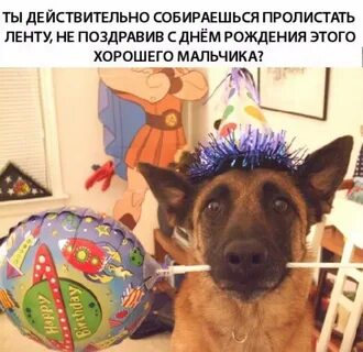Перед днем рождения