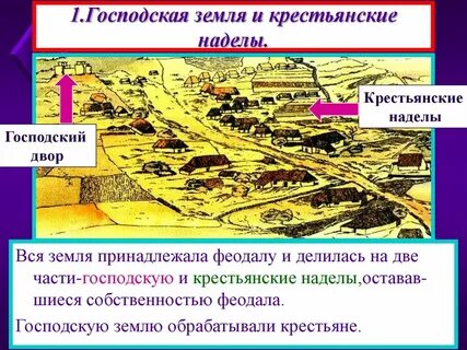 Как жили крестьяне в средневековье 6 класс
