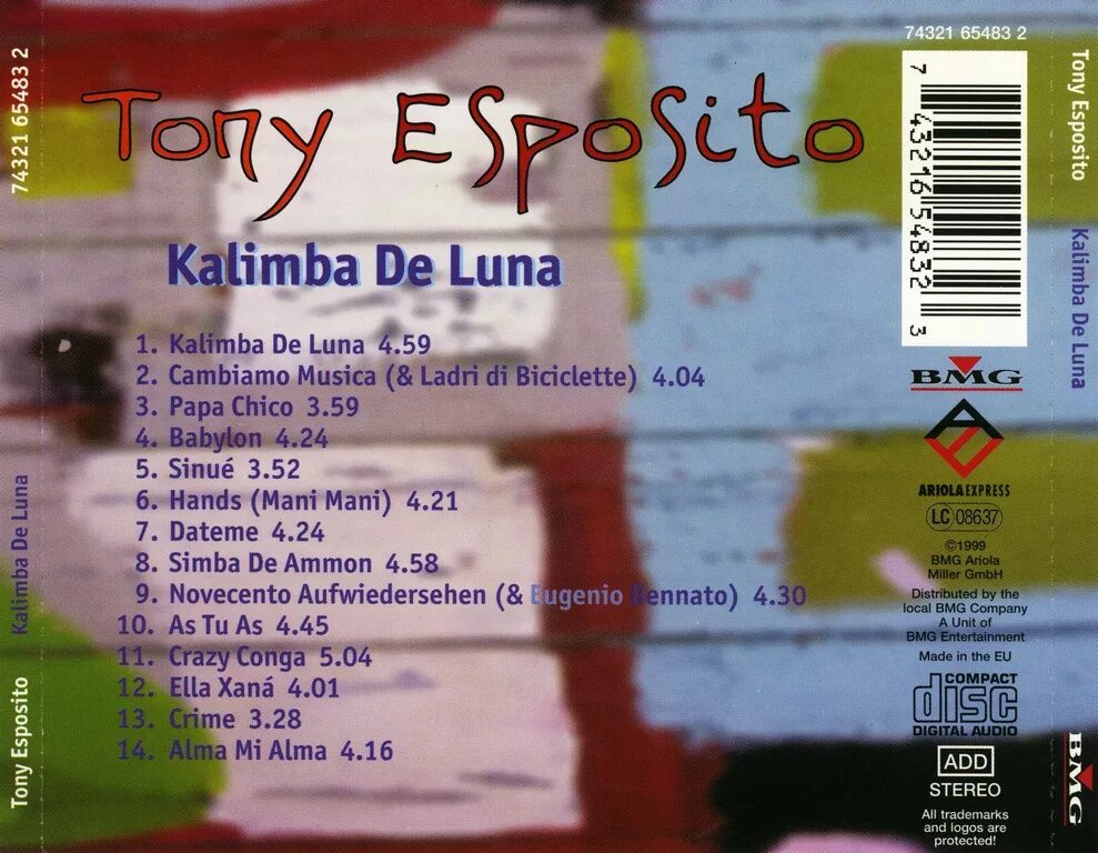 Калимба луна слушать. Тони эспозито калимба де луна. Калимба луна слушать. Калимба луна слушать. Kalimba de luna 16 happy songs boney m.