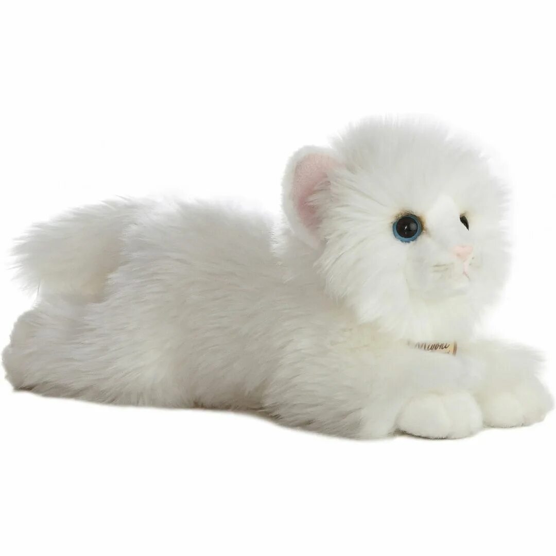 Белую кошку белую кошку игрушку. Miyoni by Aurora игрушка мягкая. Мягкая игрушка Aurora ангорский котёнок 20 см. Игрушка мягкая Aurora кошка ангорская 190438a/190438b. Aurora Classic кот белый.