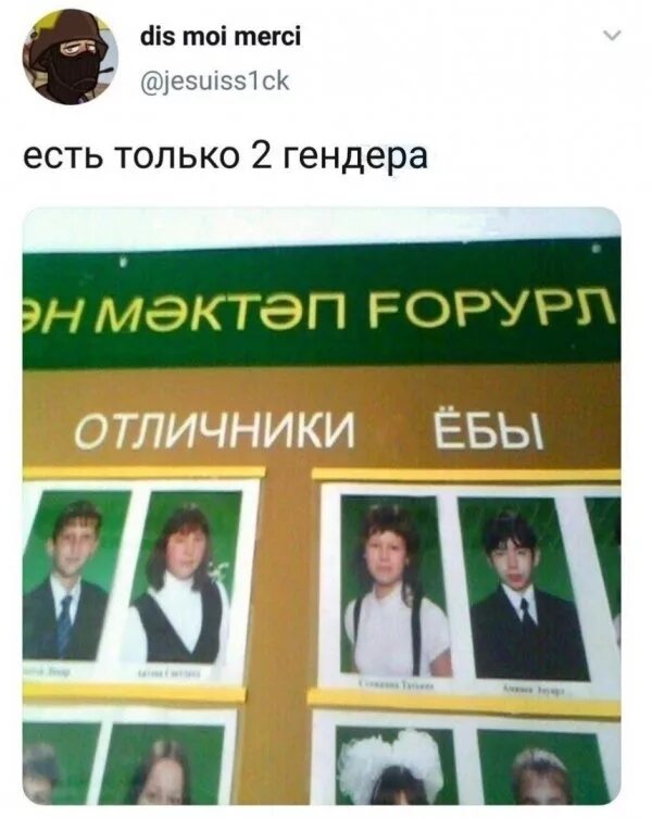 Есть только два гендера. Мем отличники ëбы. мемы про отличников. есть толькотдва гендера.