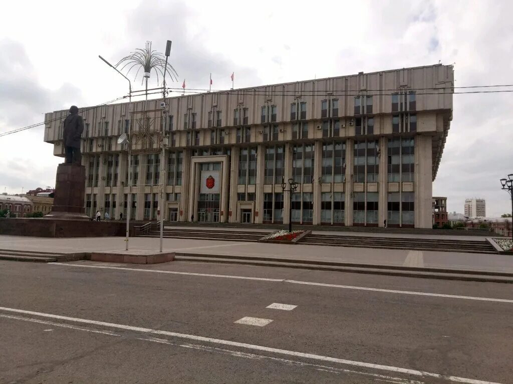 Здание областной администрации в Туле - достопримечательности Тулы