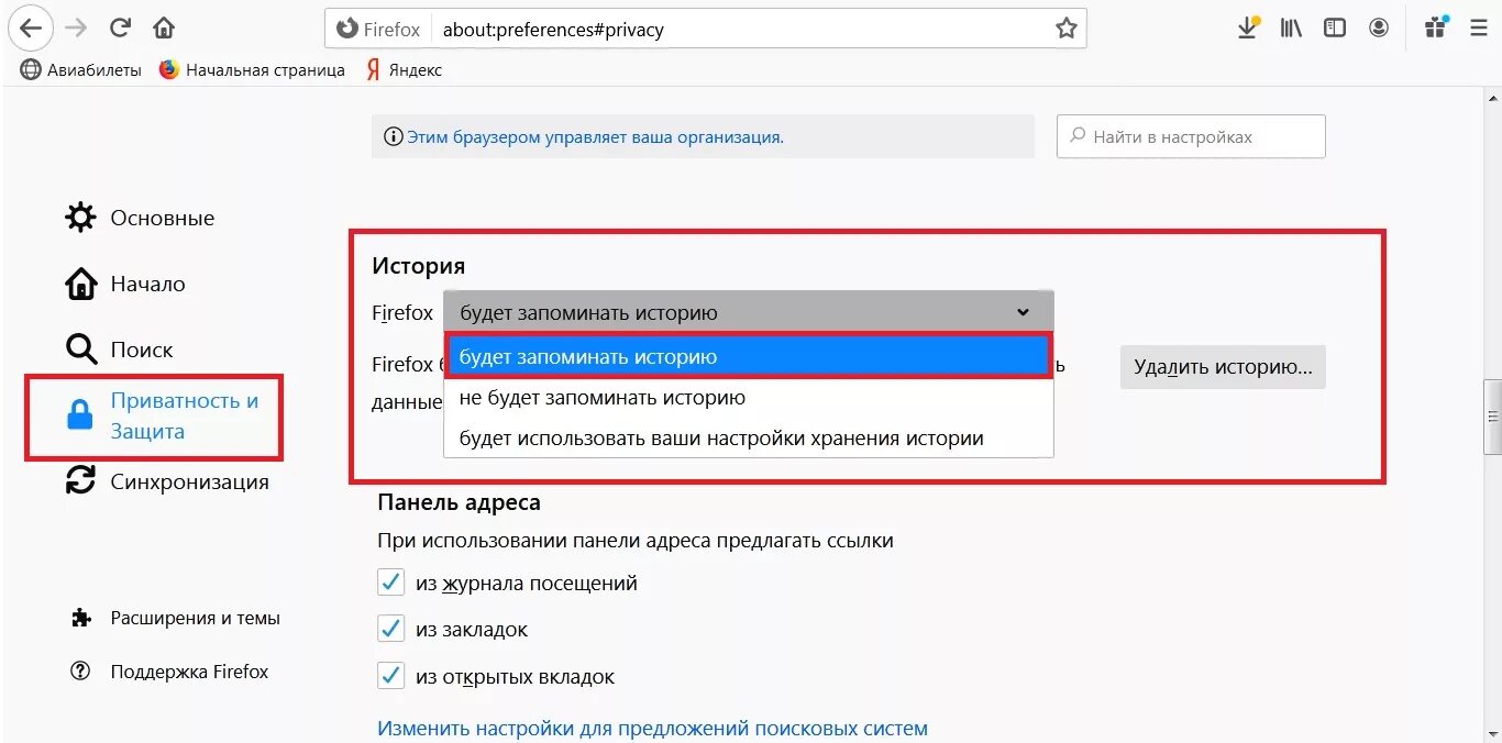 Как войти по куки. Браузером управляет ваша организация. как подключить куки. как включить куки фаерфокс. cookie в мазила.