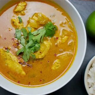 Рецепт курицы карри с кокосовым молоком