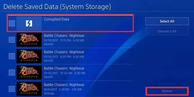 Corrupt database
