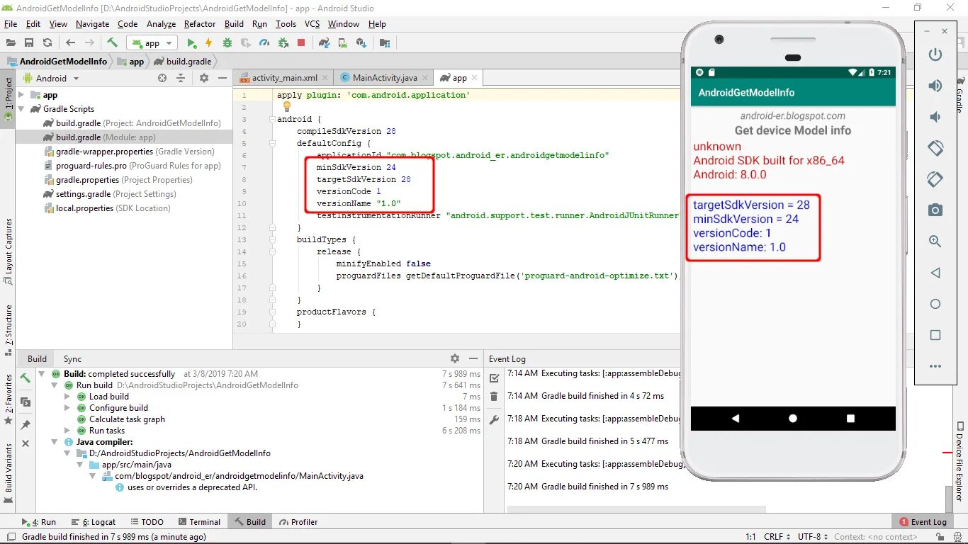 App build code 1