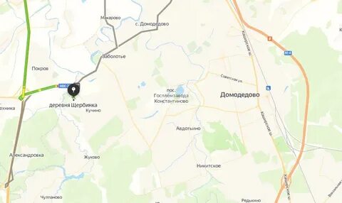 Деревня щербинка московская область