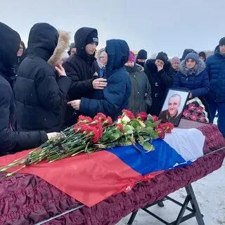 Похороны солдата погибшего