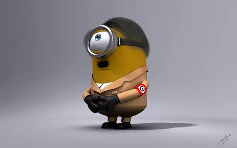 minion Hitler Fan Art despicable me.