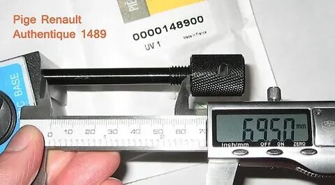 Болт фиксации коленвала рено