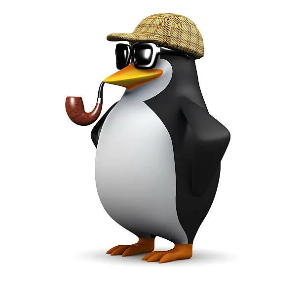 Картинка с пингвином мем 3d Wizard Penguin Floats Above the Ground Magically Stock Illustration Illustr