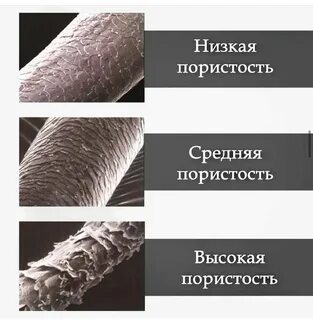 Пористость волос это