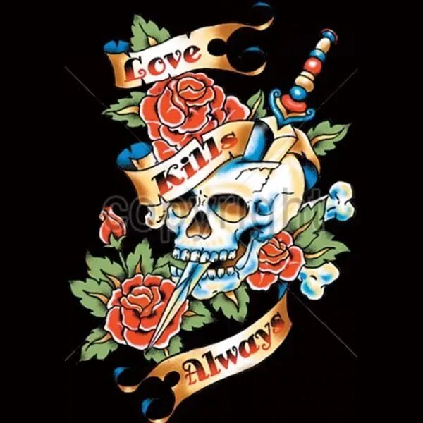 Love kills slowly. Дон эд харди дьявол. Эд харди тату. Ed hardy обои. Эд харди тату эскизы.