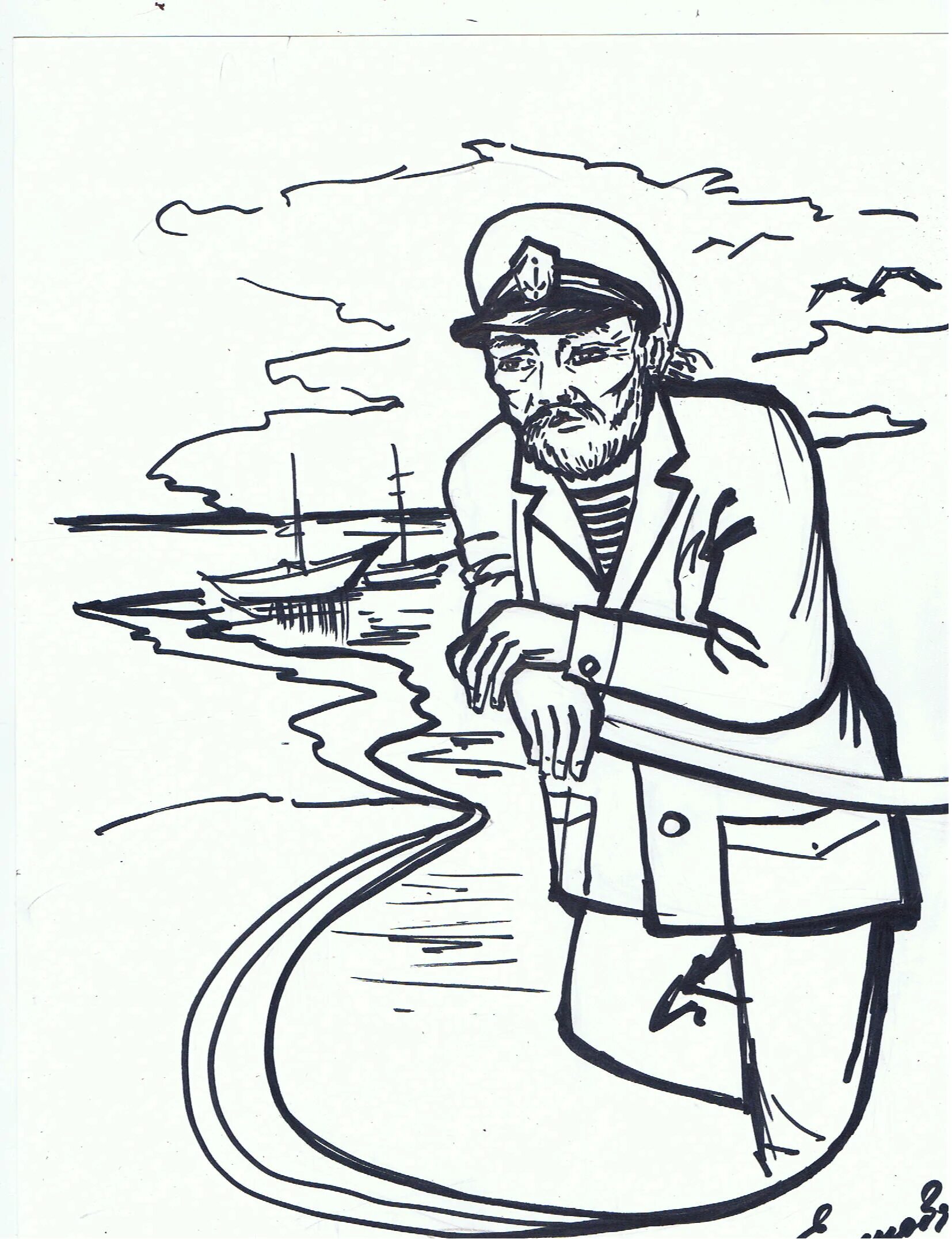 рисунок солдату раскраска. рисунок профессии. портрет моряка карандашом. рисунок моряка карандашом. моряк рисунок.