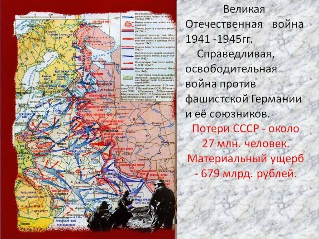 Причины начала отечественной войны 1941 1945